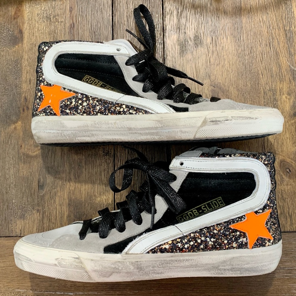 Golden Goose GLITTER SLIDE - 37